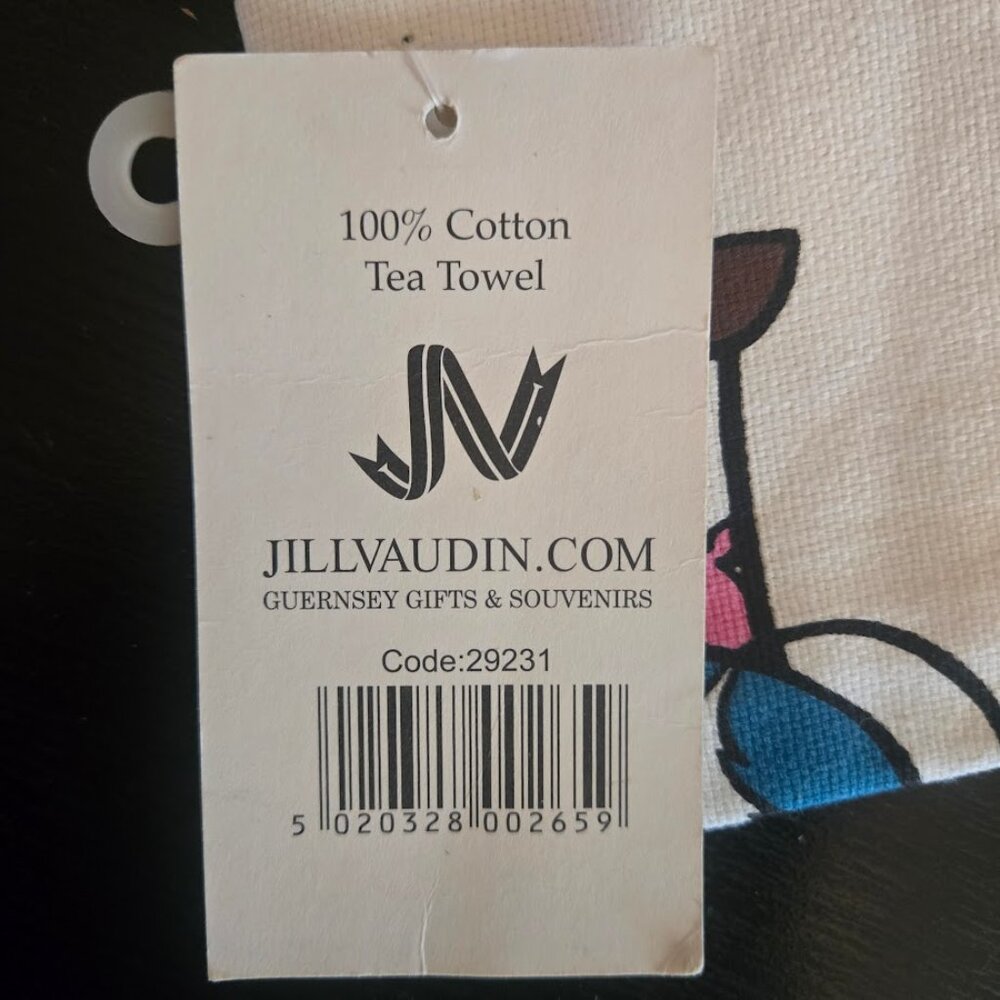 Guernsey cows cute tea towel‎ NWT - Picture 5 of 5